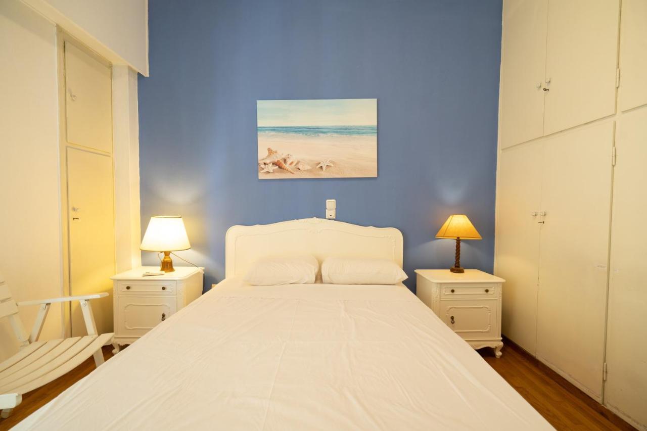 Larissa Station Metro St. 2 Bedrooms 3 Pers. Flat Athén Kültér fotó