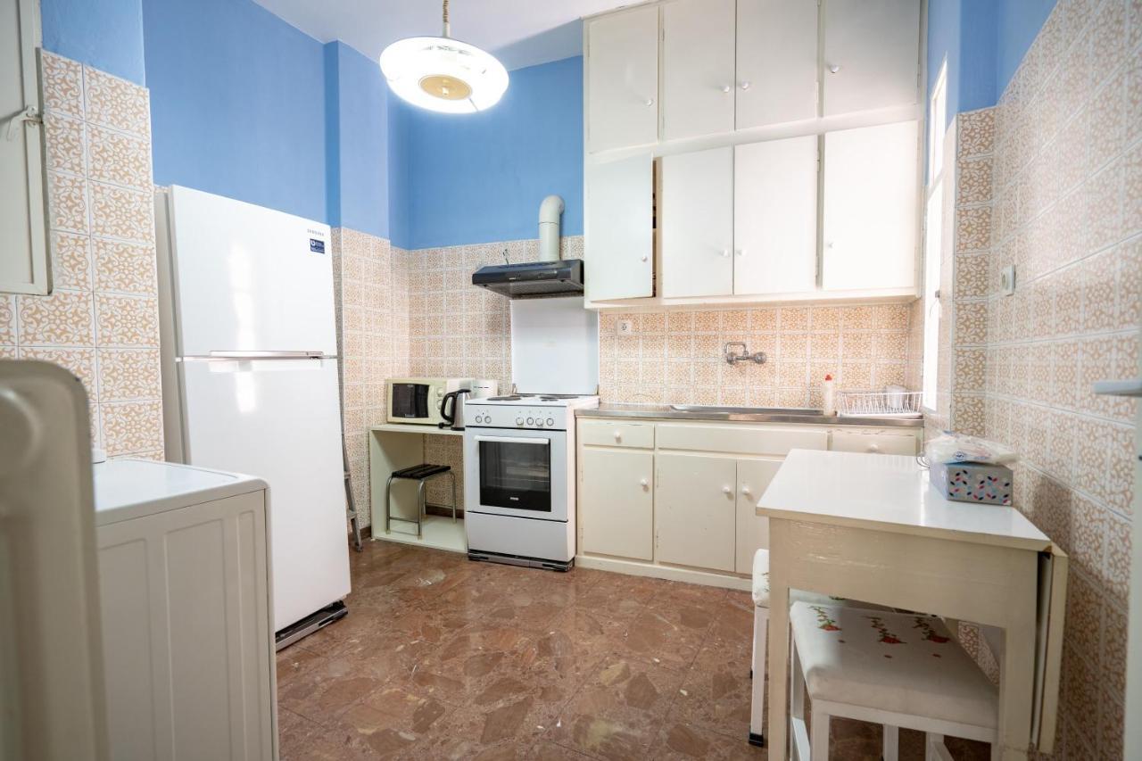 Larissa Station Metro St. 2 Bedrooms 3 Pers. Flat Athén Kültér fotó